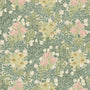 William Morris Bower Made To Measure Curtains Apple Sample Image