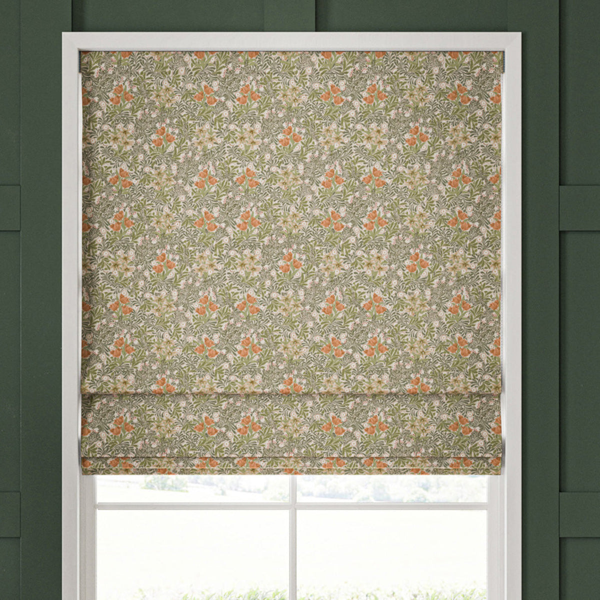 William Morris Bower Made To Measure Curtains Fern