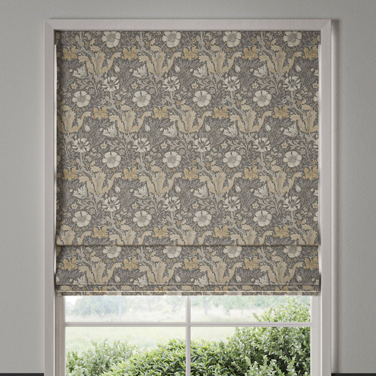 William Morris Compton Velvet Made To Measure Curtains Cobble