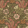 William Morris Compton Velvet Made To Measure Roman Blind Brick Sample Image