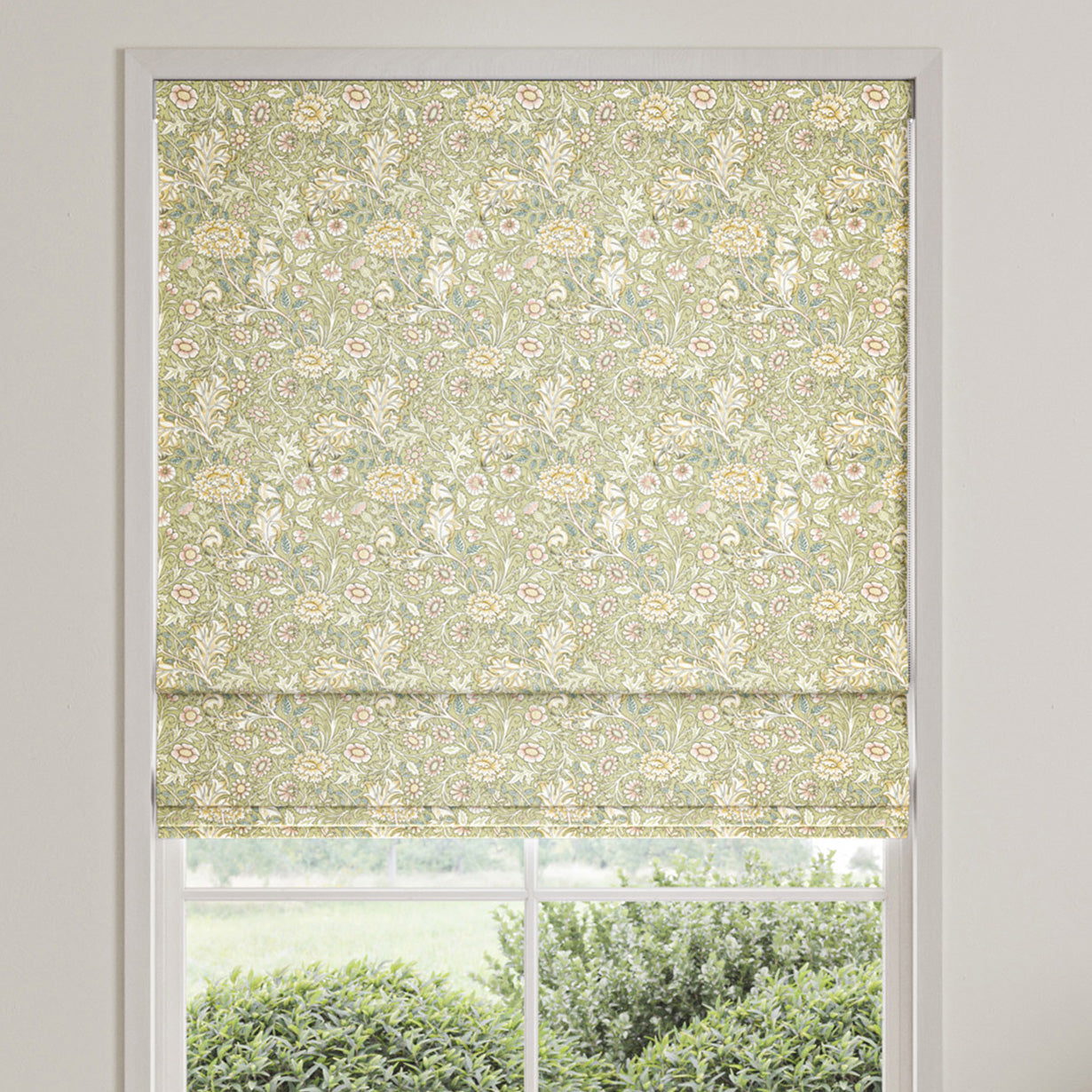 William Morris Double Bough Made To Measure Curtains Apple