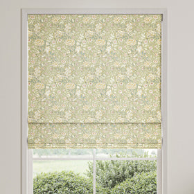 William Morris Double Bough Made To Measure Roman Blind Apple