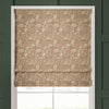 William Morris Double Bough Made To Measure Roman Blind Terracotta
