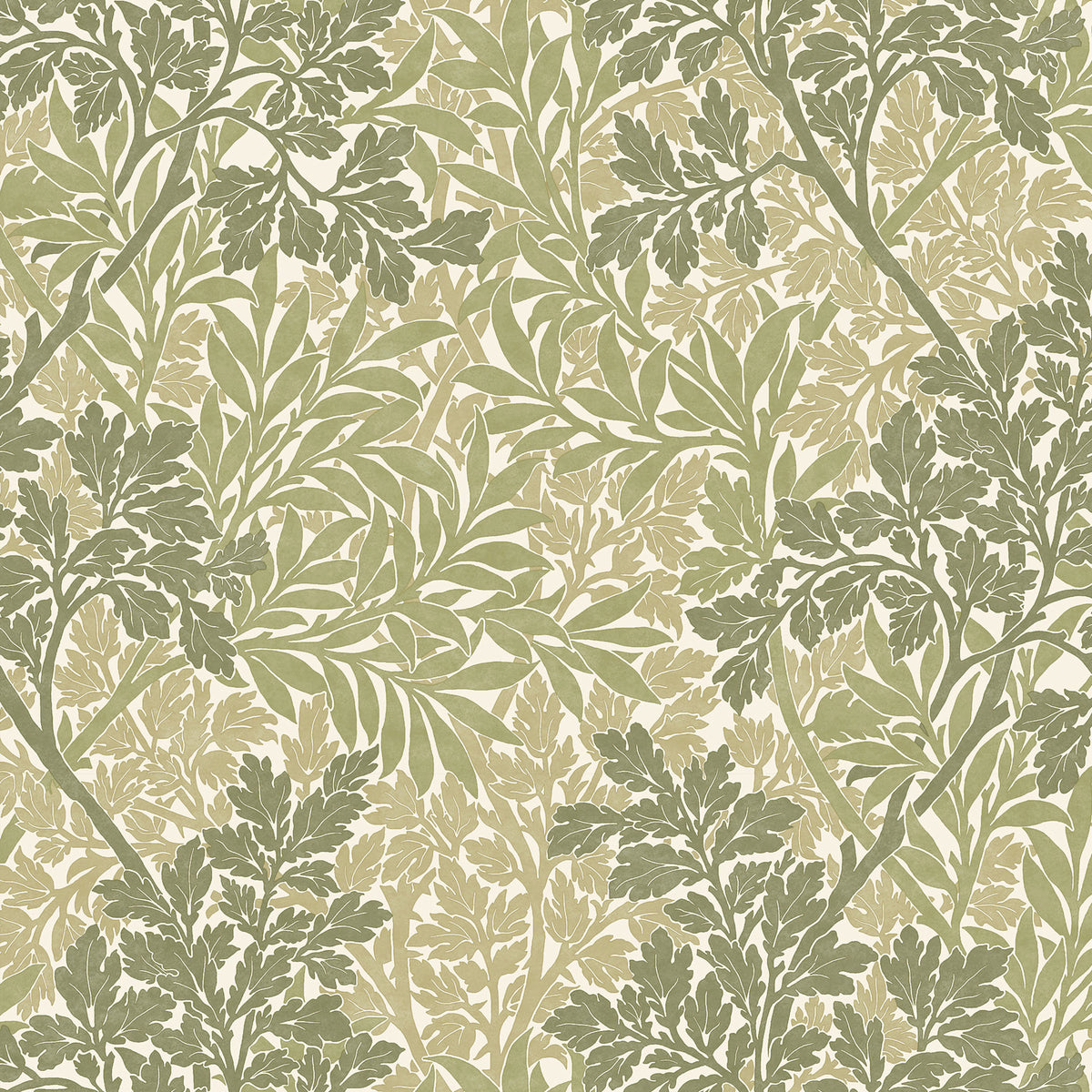 William Morris Foliage Made To Measure Roman Blind Fern