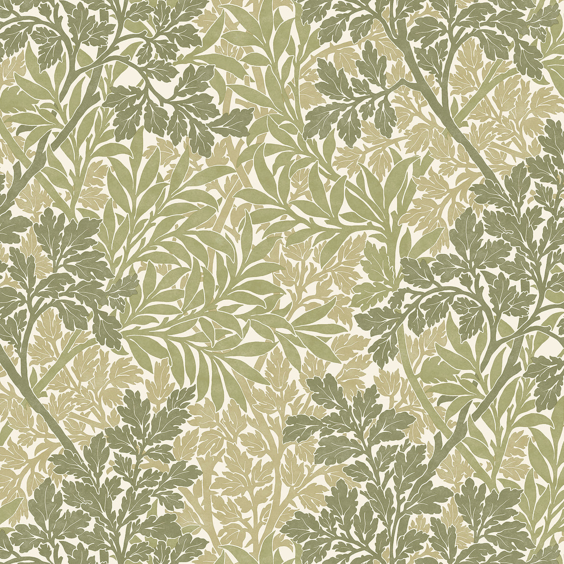 William Morris Foliage Made To Measure Roman Blind Fern