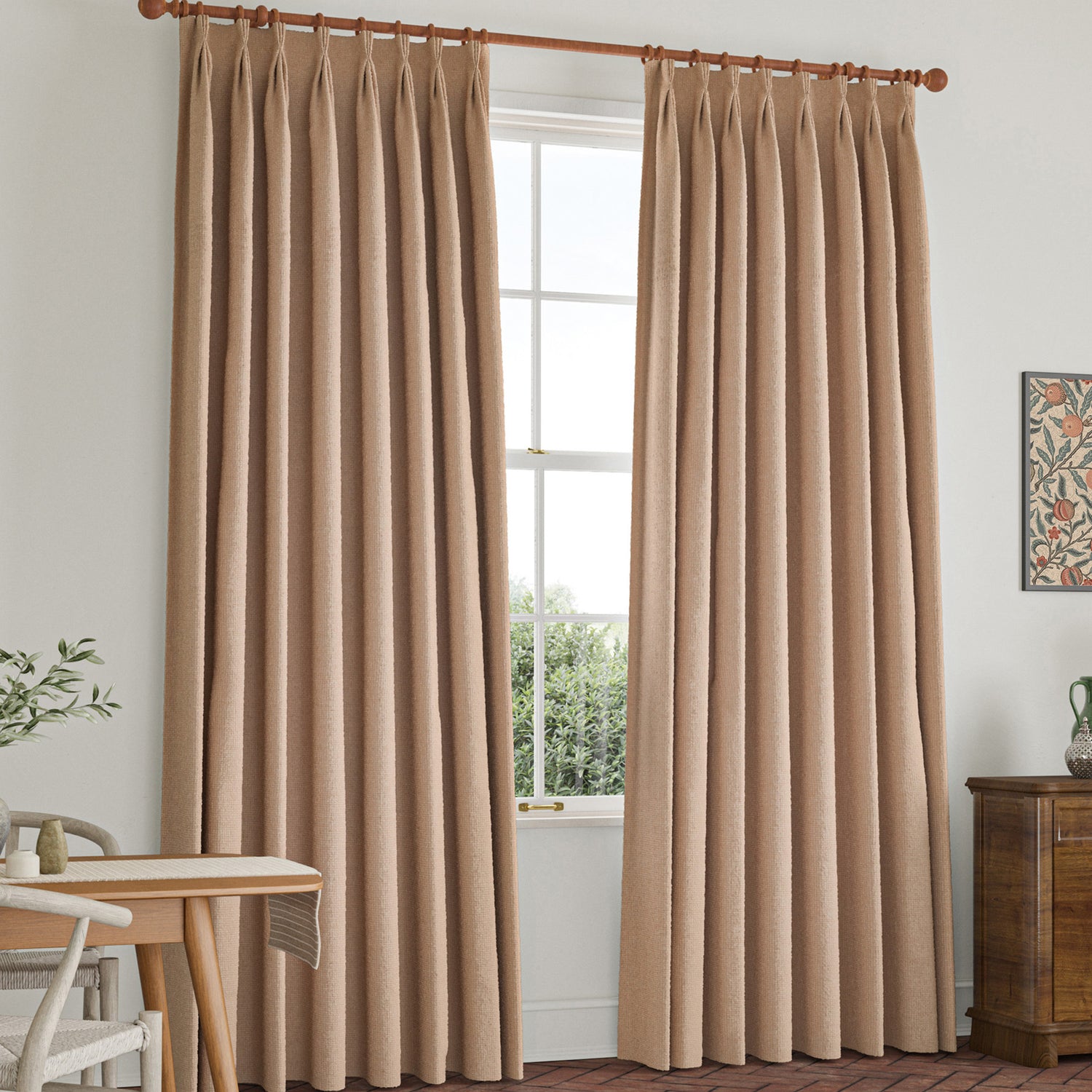 William Morris Reed Made To Measure Curtains Blossom