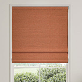 William Morris Reed Made To Measure Roman Blind Rhubarb