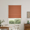 William Morris Reed Made To Measure Roman Blind Rhubarb