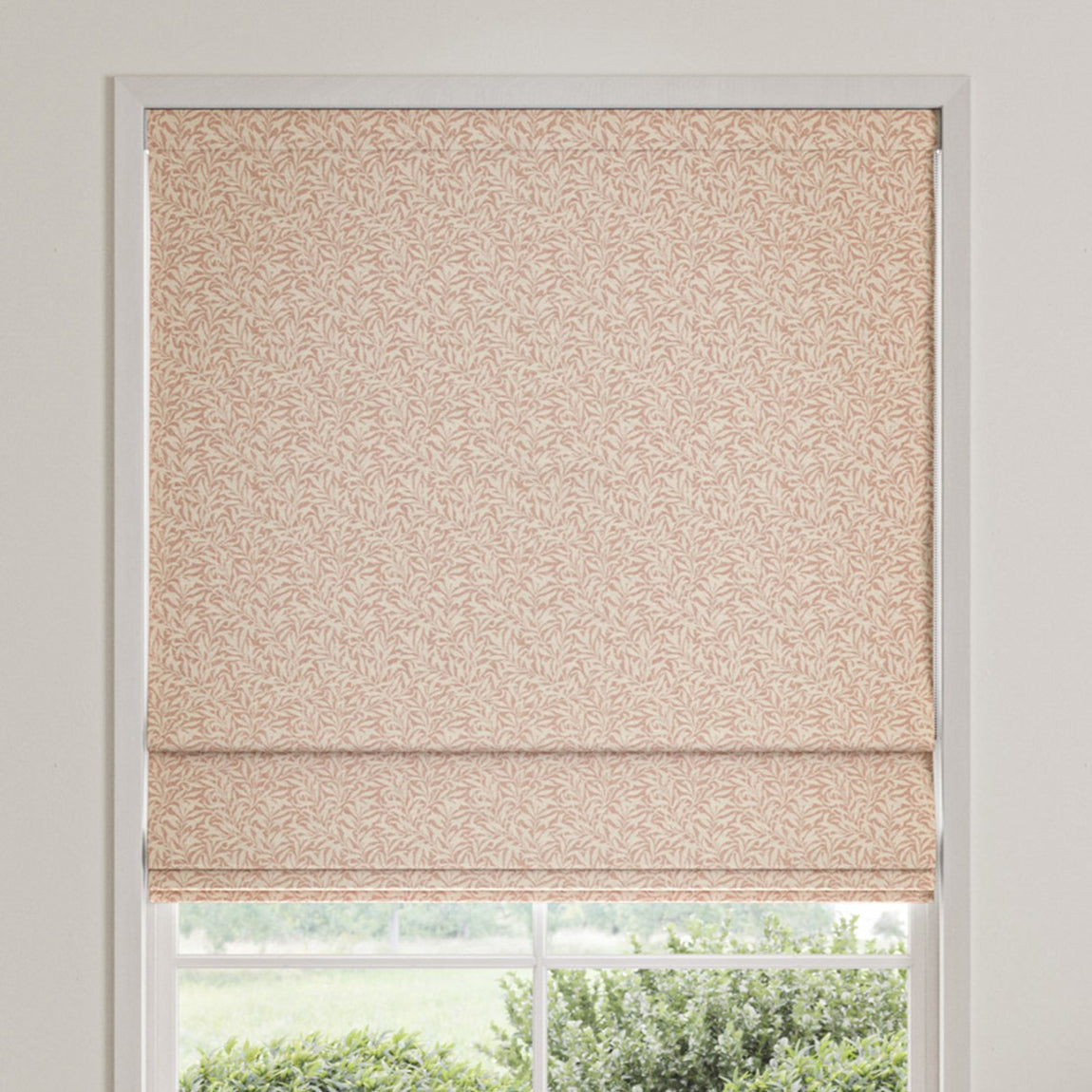 William Morris Willow Bough Woven Made To Measure Roman Blind Blossom