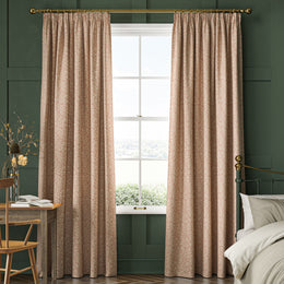 William Morris Willow Bough Woven Made To Measure Curtains Brick