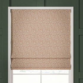 William Morris Willow Bough Woven Made To Measure Roman Blind Brick