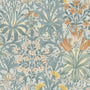William Morris Woodland Weeds Made To Measure Roman Blind Bluebird Sample Image
