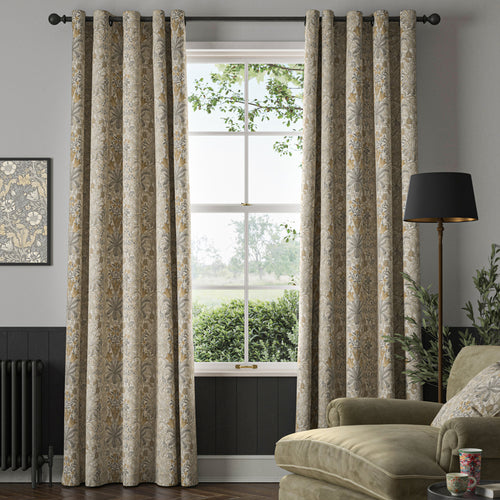 William Morris Woodland Weeds Made To Measure Curtains Barley