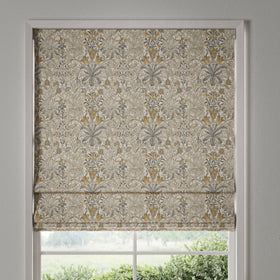 William Morris Woodland Weeds Made To Measure Roman Blind Barley