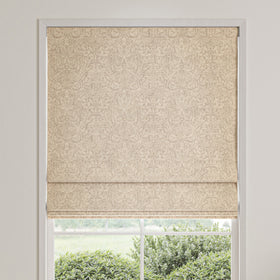 William Morris Acorn Velvet Made To Measure Roman Blind Clay