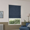 William Morris Acorn Velvet Made To Measure Roman Blind Midnight