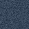 William Morris Acorn Velvet Made To Measure Roman Blind Midnight
