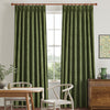 William Morris Acorn Velvet Made To Measure Curtains Moss