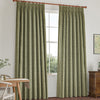 William Morris Bird And Anemone Woven Made To Measure Curtains Moss