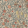 William Morris Fruit Made To Measure Curtains Clay Sample Image