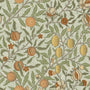 William Morris Fruit Made To Measure Curtains Lichen Sample Image