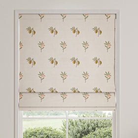 William Morris Fruit Embroidery Made To Measure Roman Blind Sage