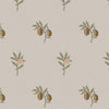 William Morris Fruit Embroidery Made To Measure Roman Blind Honey