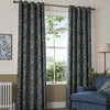 William Morris Fruit Velvet Made To Measure Curtains Midnight