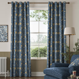 William Morris Iris Made To Measure Curtains River