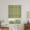 William Morris Iris Made To Measure Roman Blind Moss