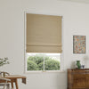 William Morris Reed Made To Measure Roman Blind Oat