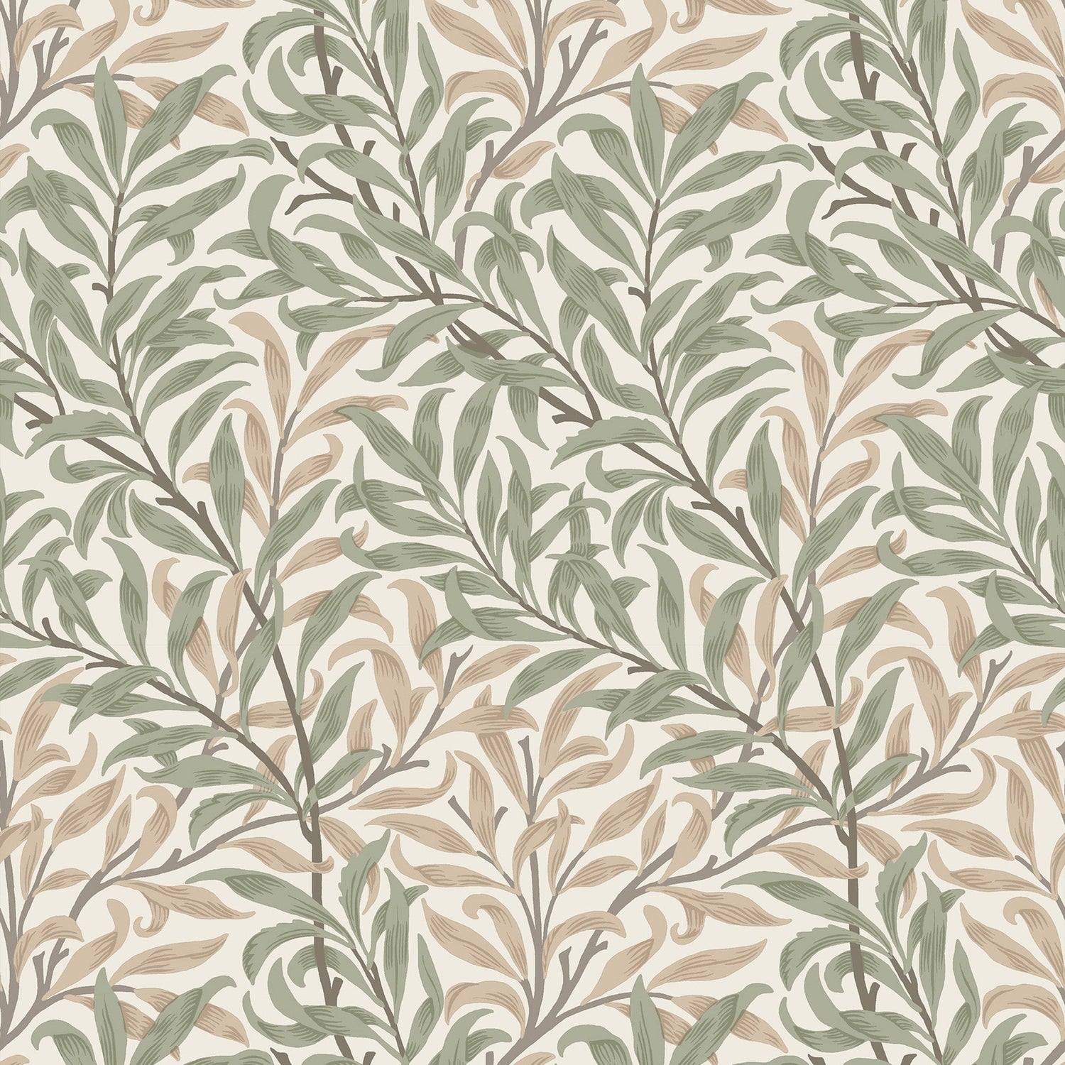 William Morris Willow Bough Made To Measure Curtains Sage