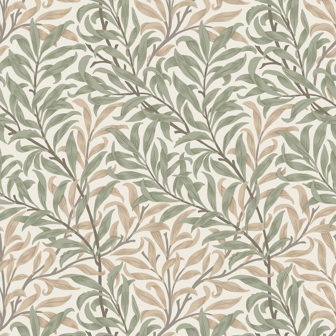 William Morris Willow Bough Made To Measure Curtains Sage