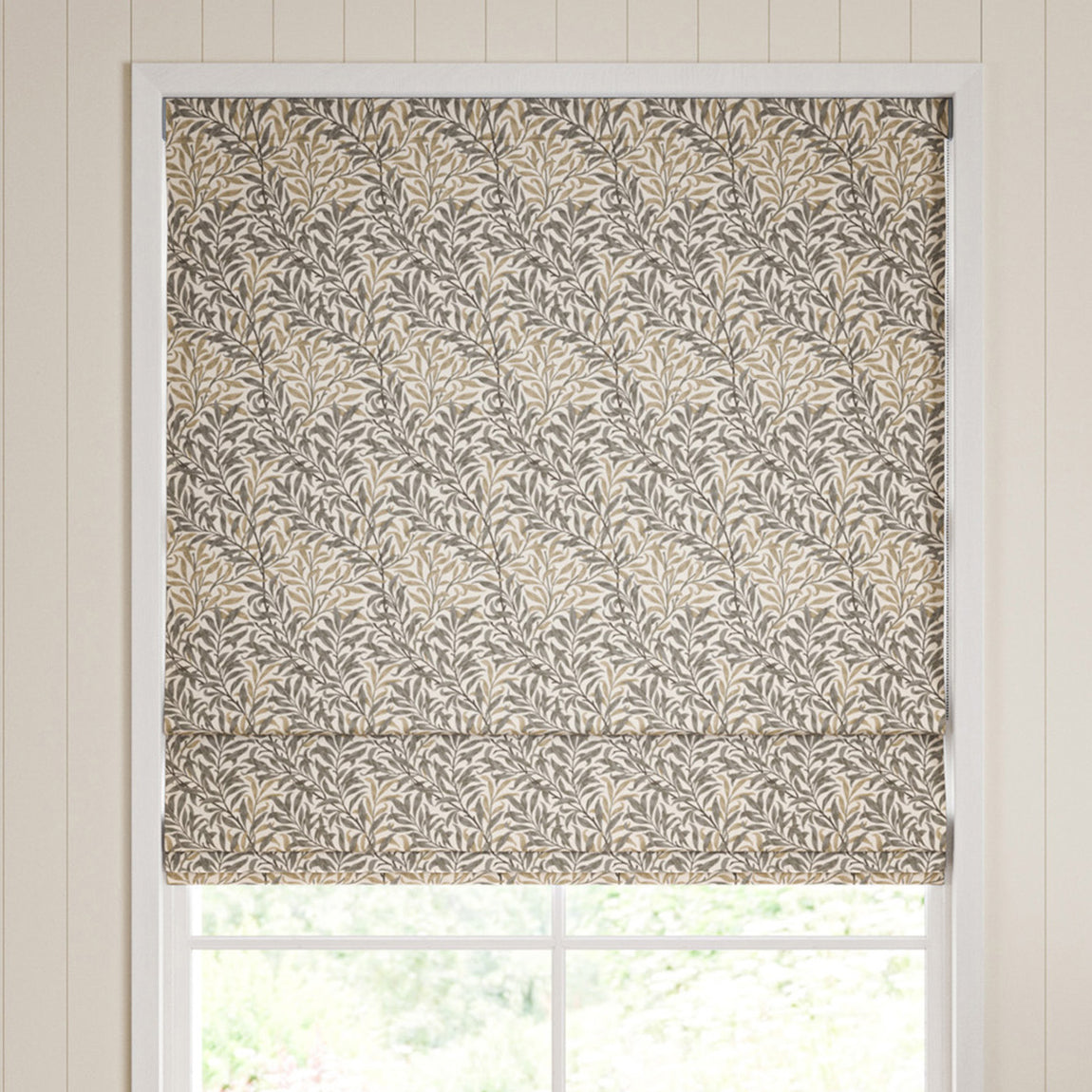 William Morris Willow Bough Made To Measure Curtains Flax
