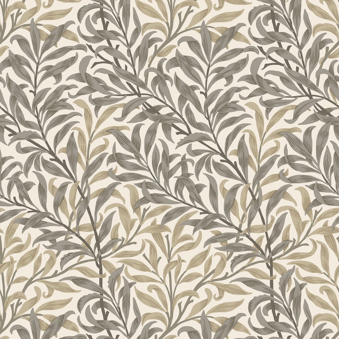 William Morris Willow Bough Made To Measure Curtains Flax