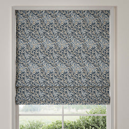 William Morris Willow Bough Made To Measure Roman Blind Midnight