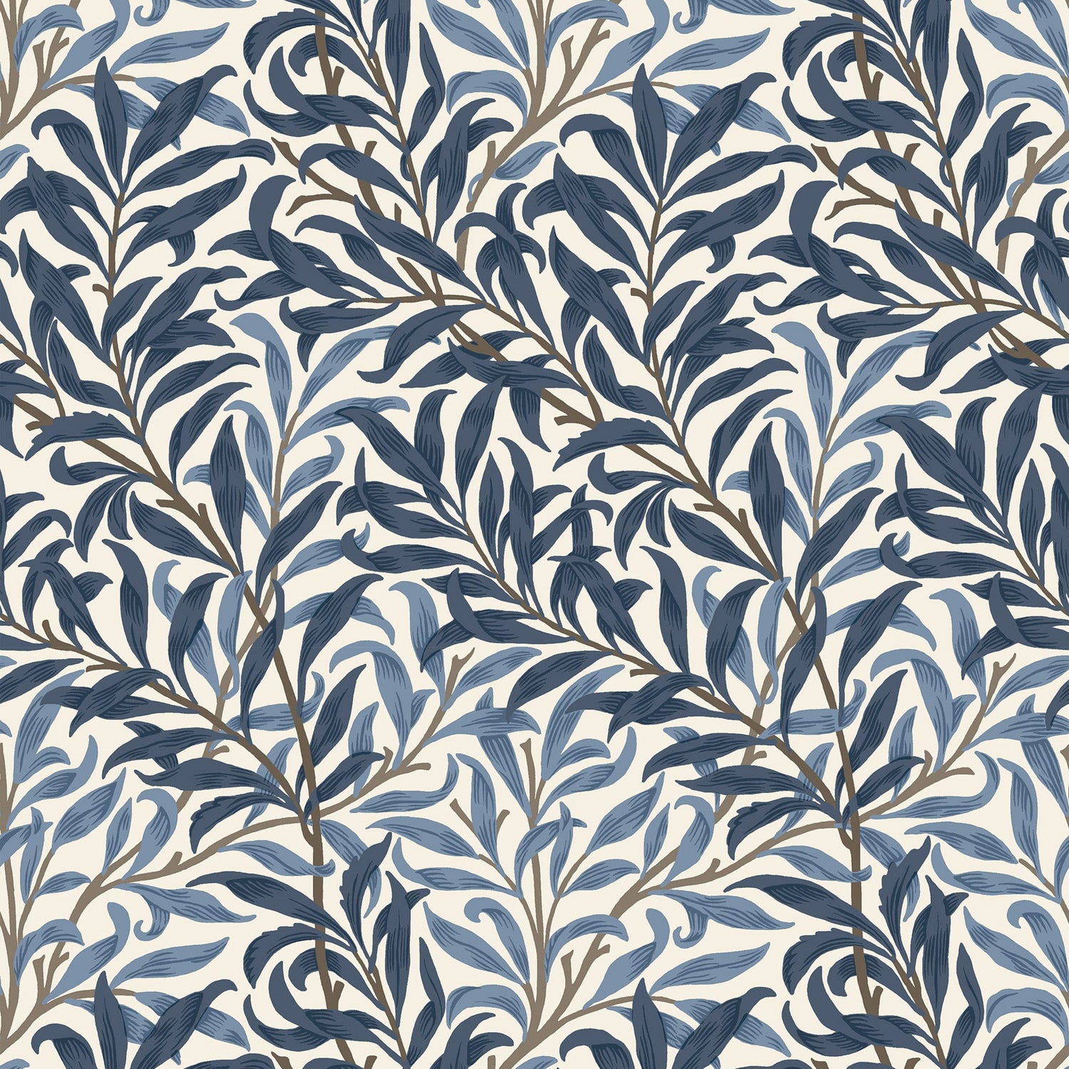 William Morris Willow Bough Made To Measure Curtains Midnight