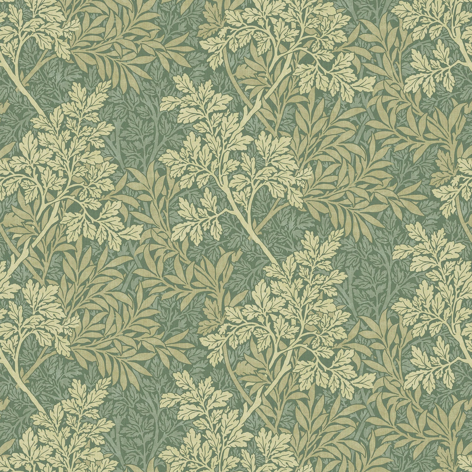 William Morris At Home Foliage Fabric Apple