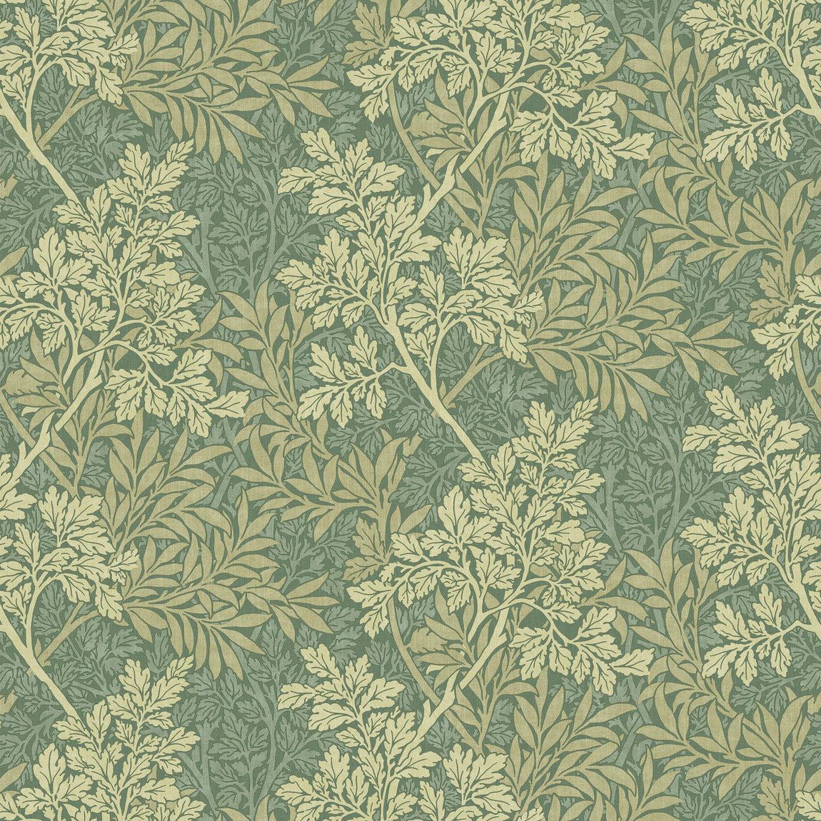 William Morris At Home Foliage Fabric Apple