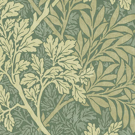 William Morris At Home Foliage Fabric Apple