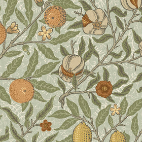 William Morris At Home Fruit Fabric Lichen