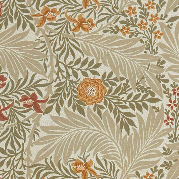 William Morris At Home Larkspur Fabric Acorn