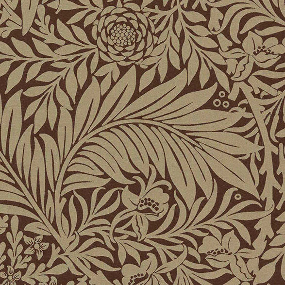William Morris At Home Larkspur Woven Fabric Berry