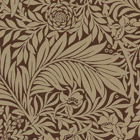 William Morris At Home Larkspur Woven Fabric Berry