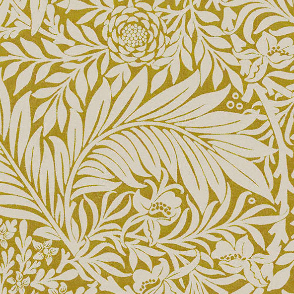 William Morris At Home Larkspur Woven Fabric Ochre