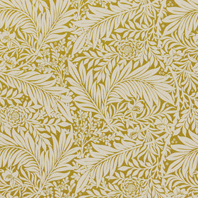 William Morris At Home Larkspur Woven Fabric Ochre