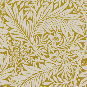 William Morris At Home Larkspur Woven Fabric Ochre