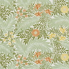 William Morris At Home Larkspur Fabric Nettle
