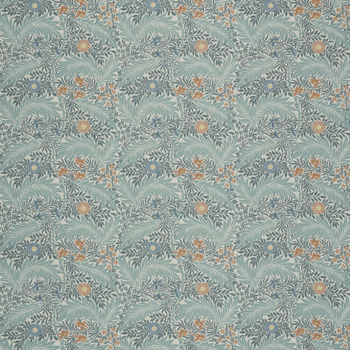 William Morris At Home Larkspur Fabric Woad