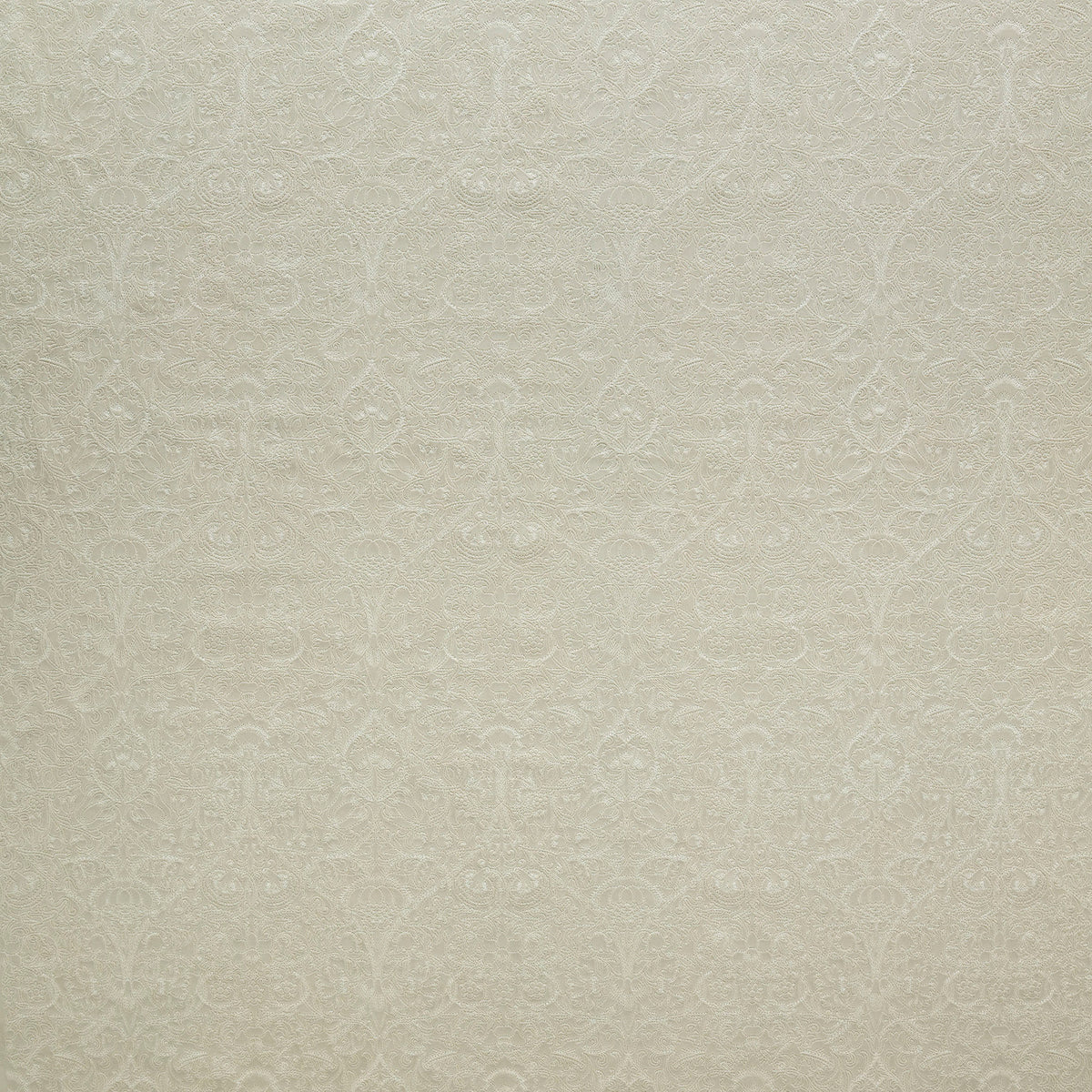 William Morris At Home Lodden Embroidered Fabric Chalk